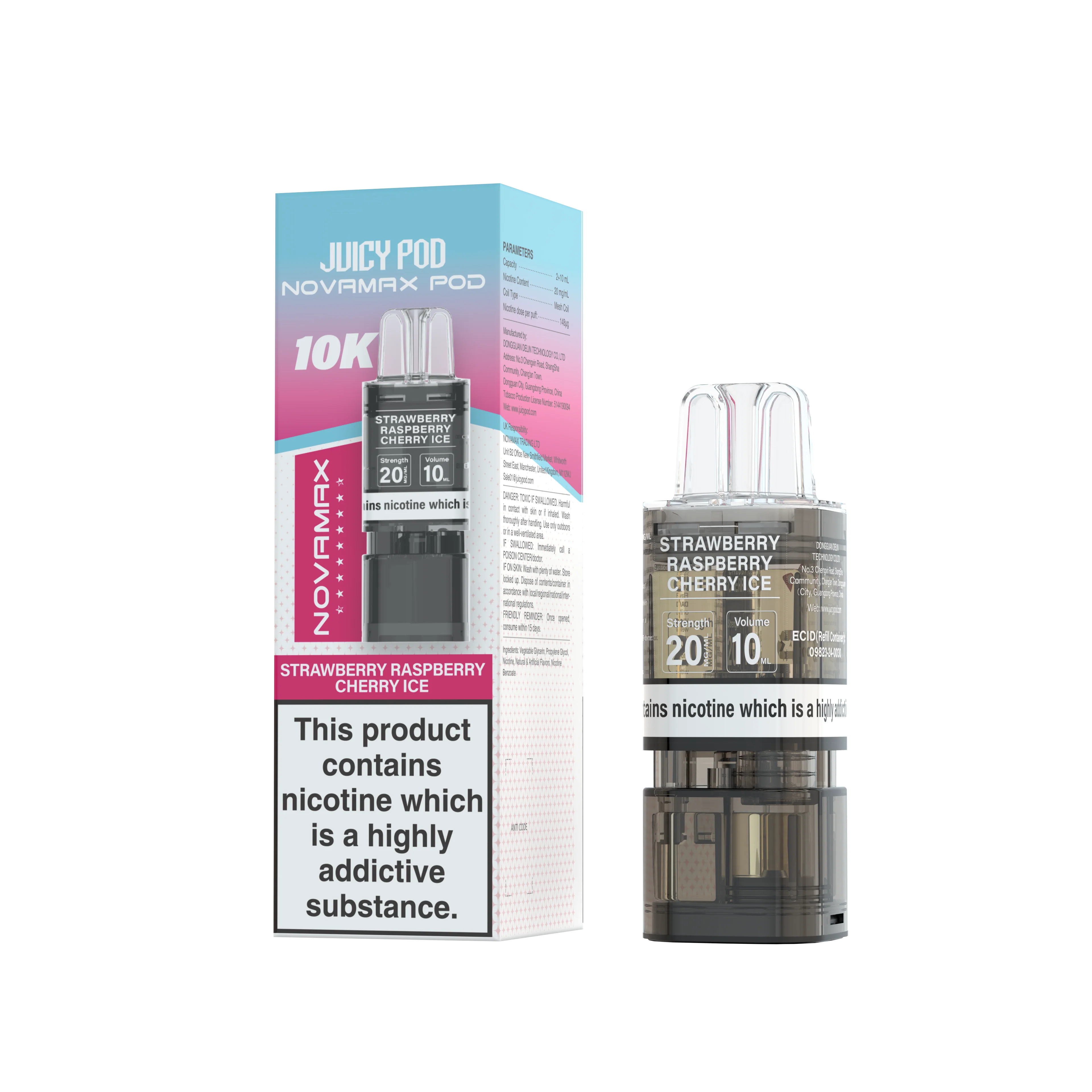 Juicy Pod Novamax 10K Prefilled Pods - Image 13