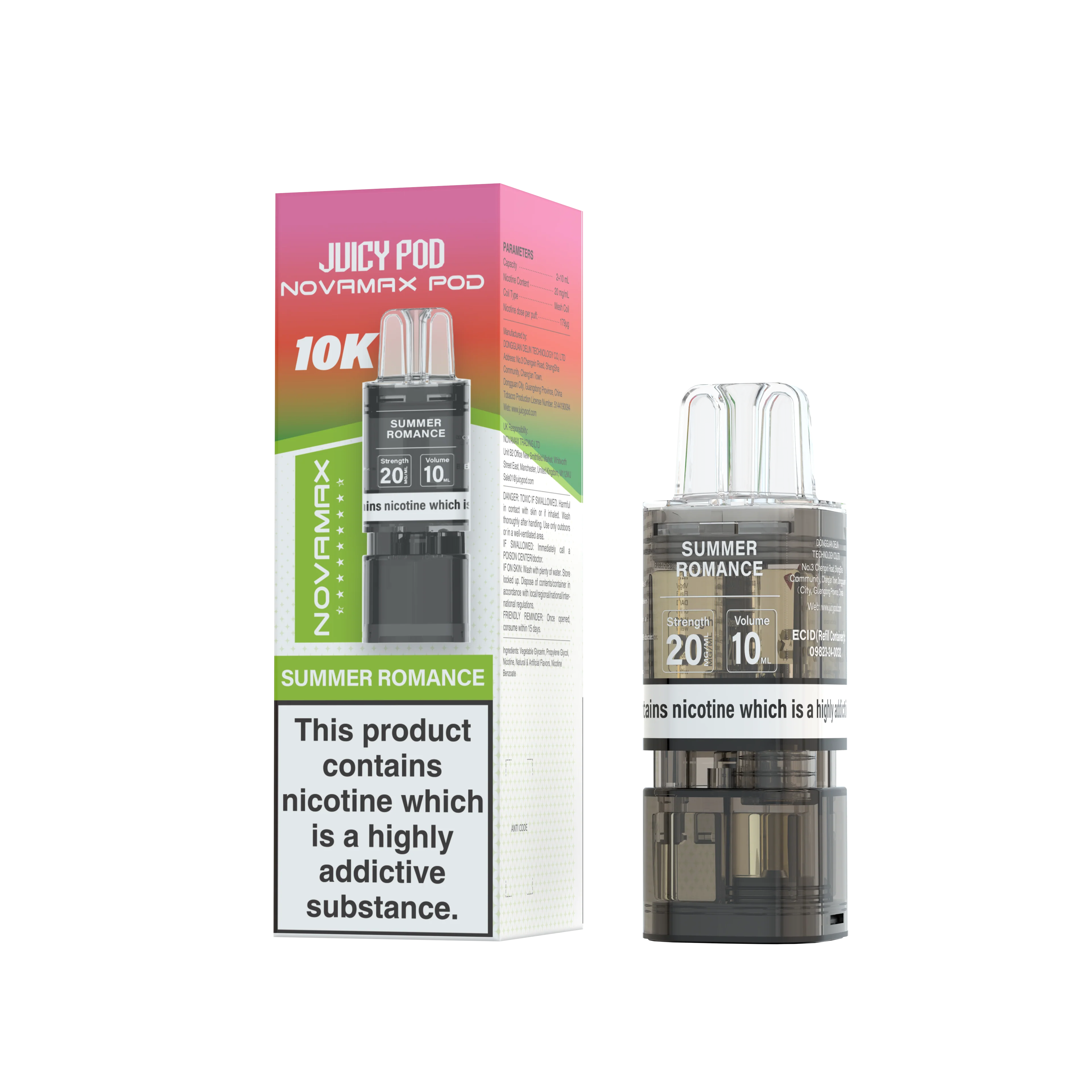 Juicy Pod Novamax 10K Prefilled Pods - Image 15