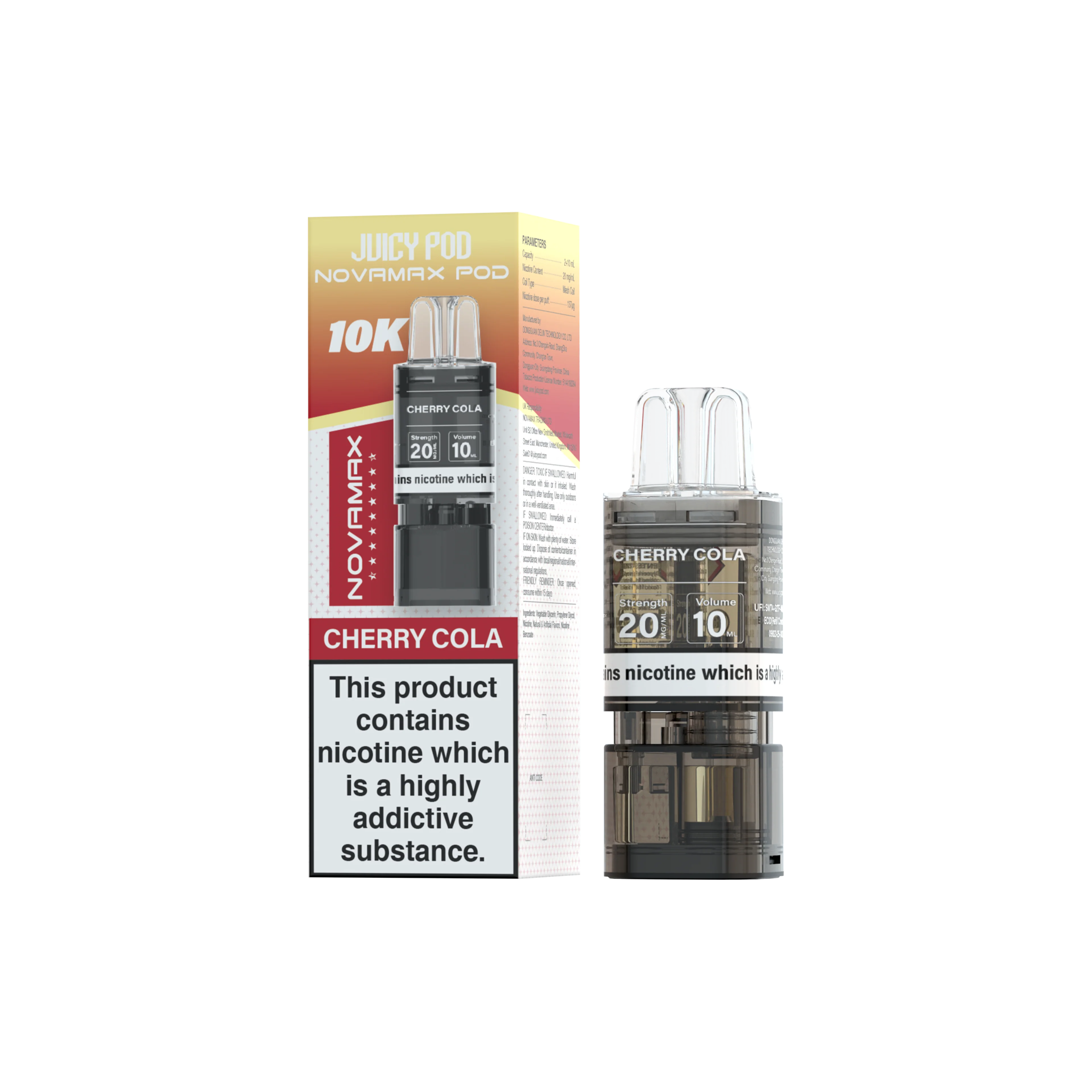 Juicy Pod Novamax 10K Prefilled Pods - Image 18