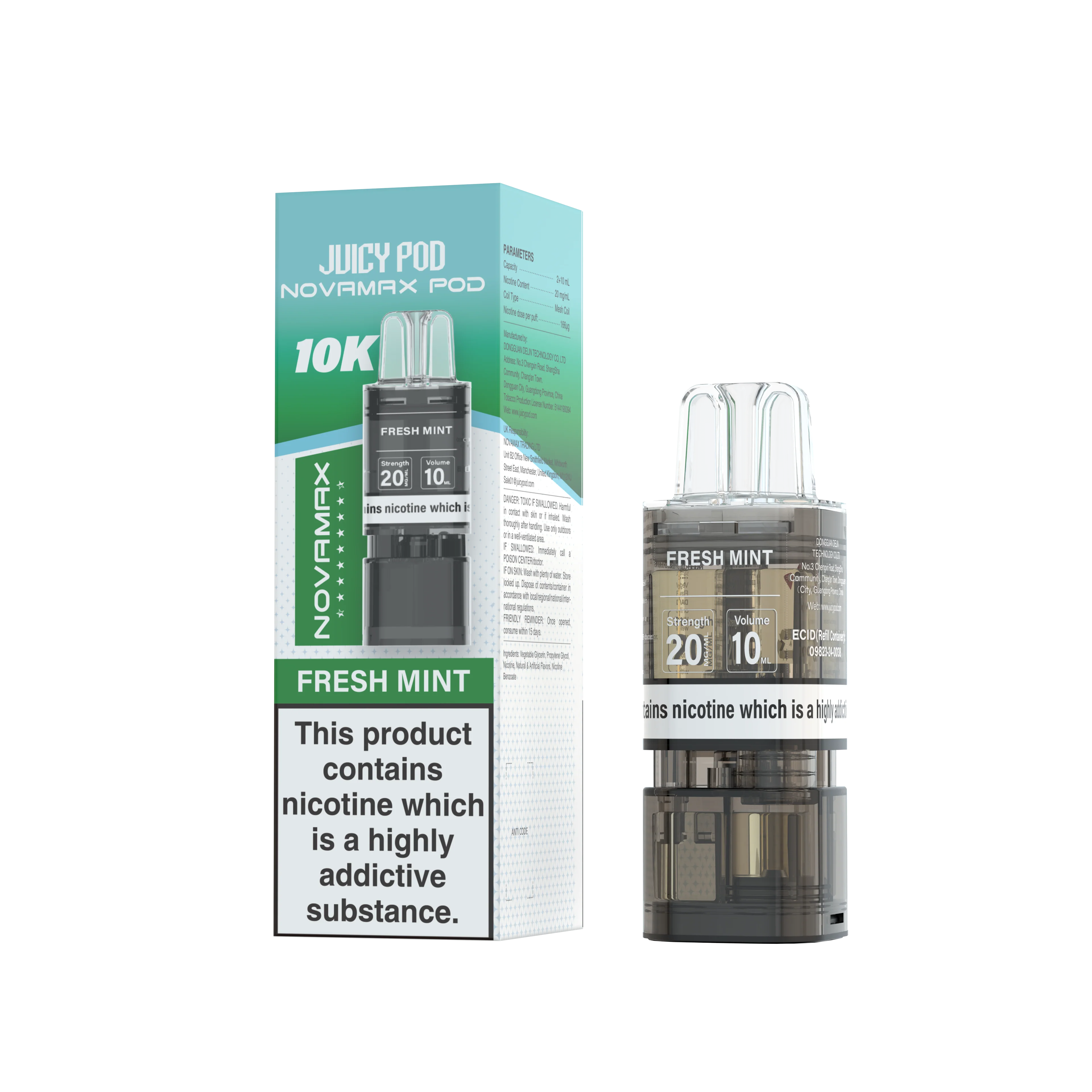 Juicy Pod Novamax 10K Prefilled Pods - Image 20