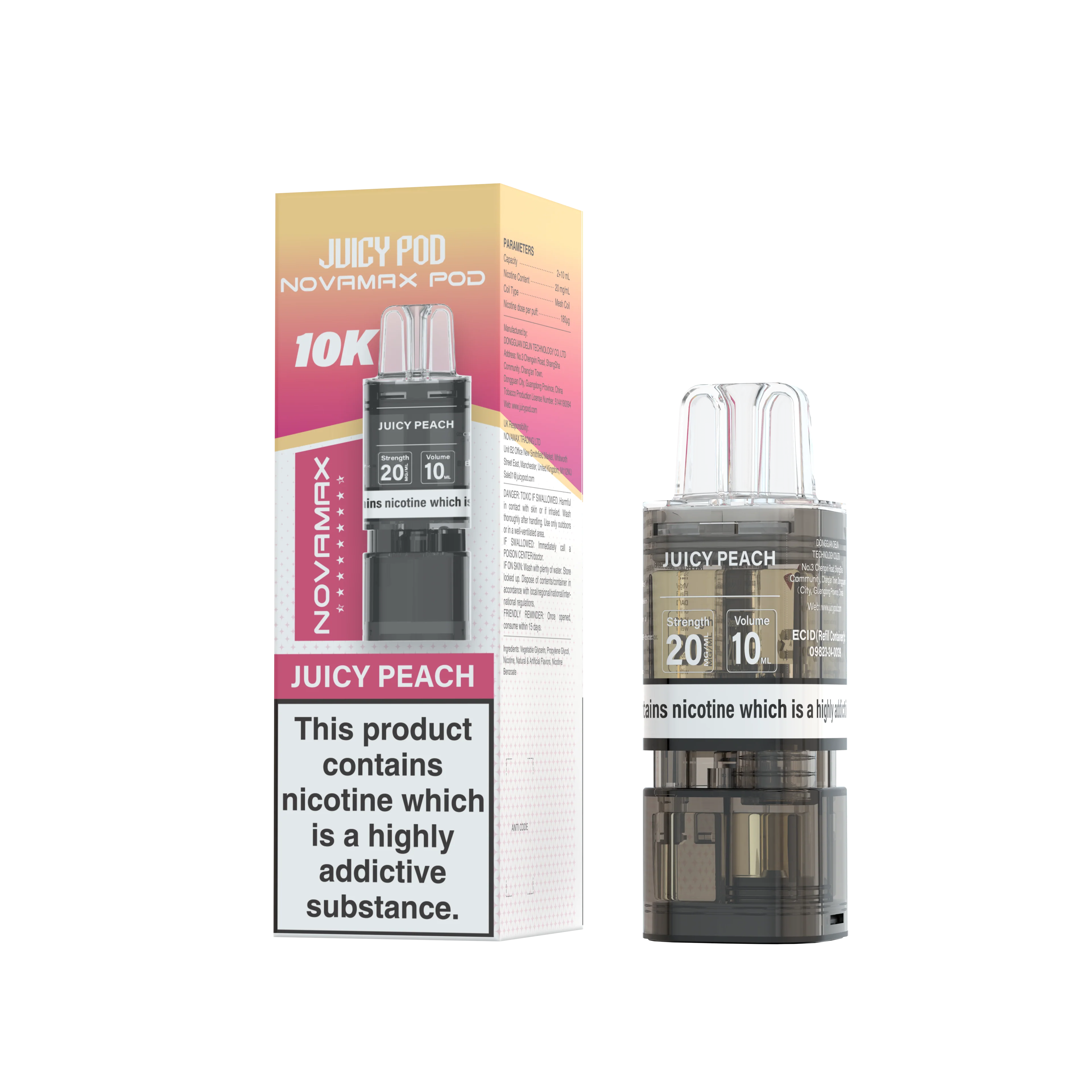 Juicy Pod Novamax 10K Prefilled Pods - Image 21