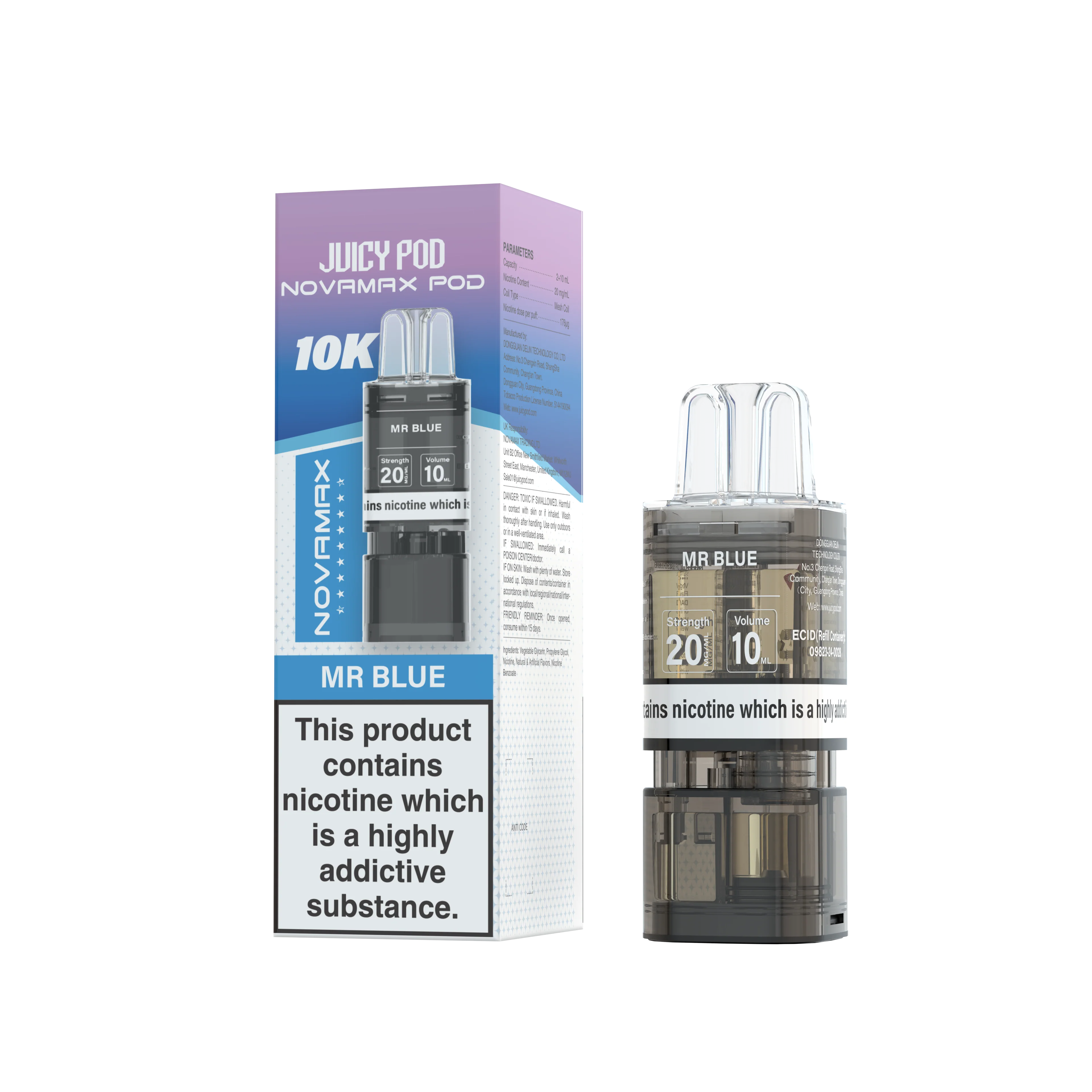 Juicy Pod Novamax 10K Prefilled Pods - Image 23