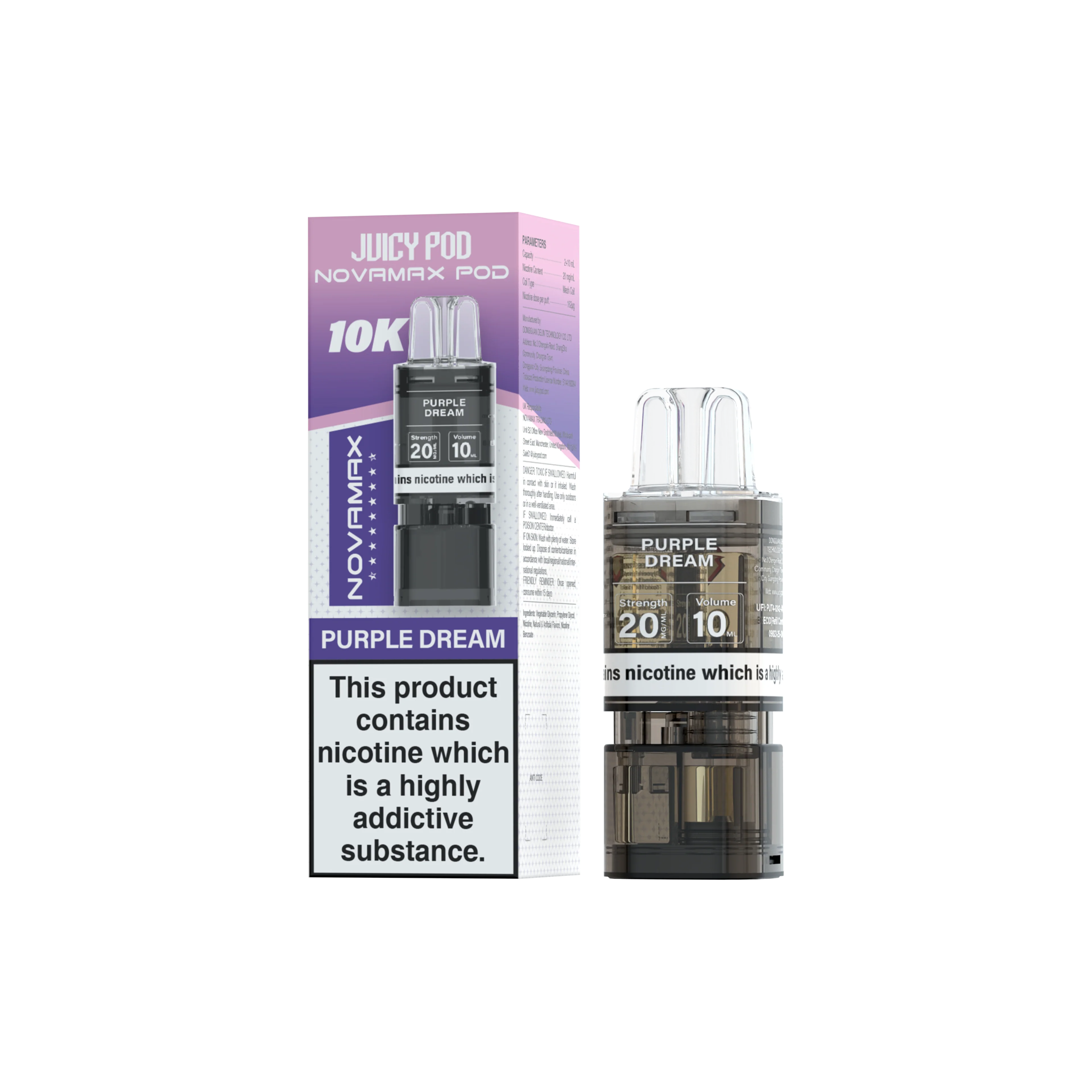 Juicy Pod Novamax 10K Prefilled Pods - Image 24