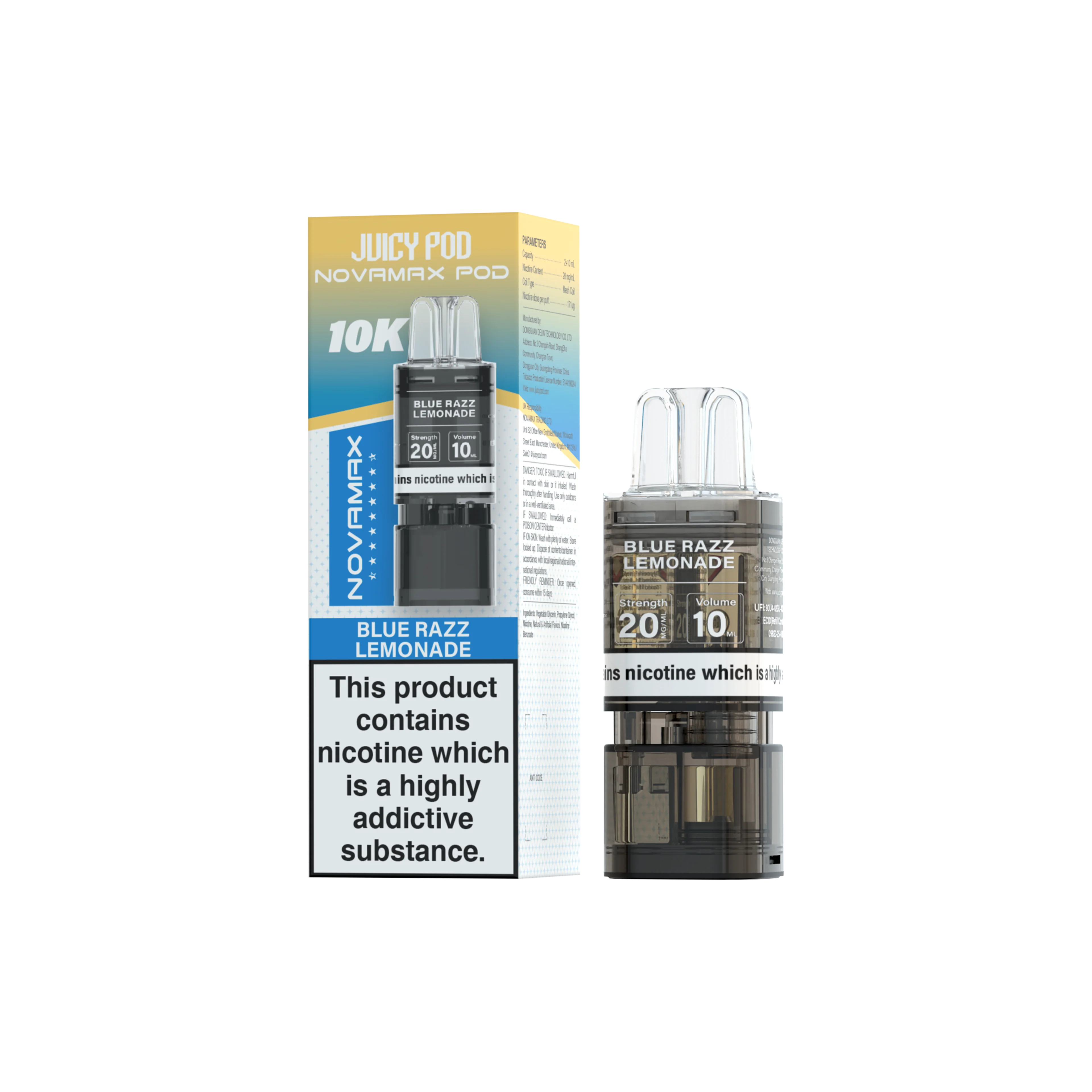 Juicy Pod Novamax 10K Prefilled Pods - Image 3