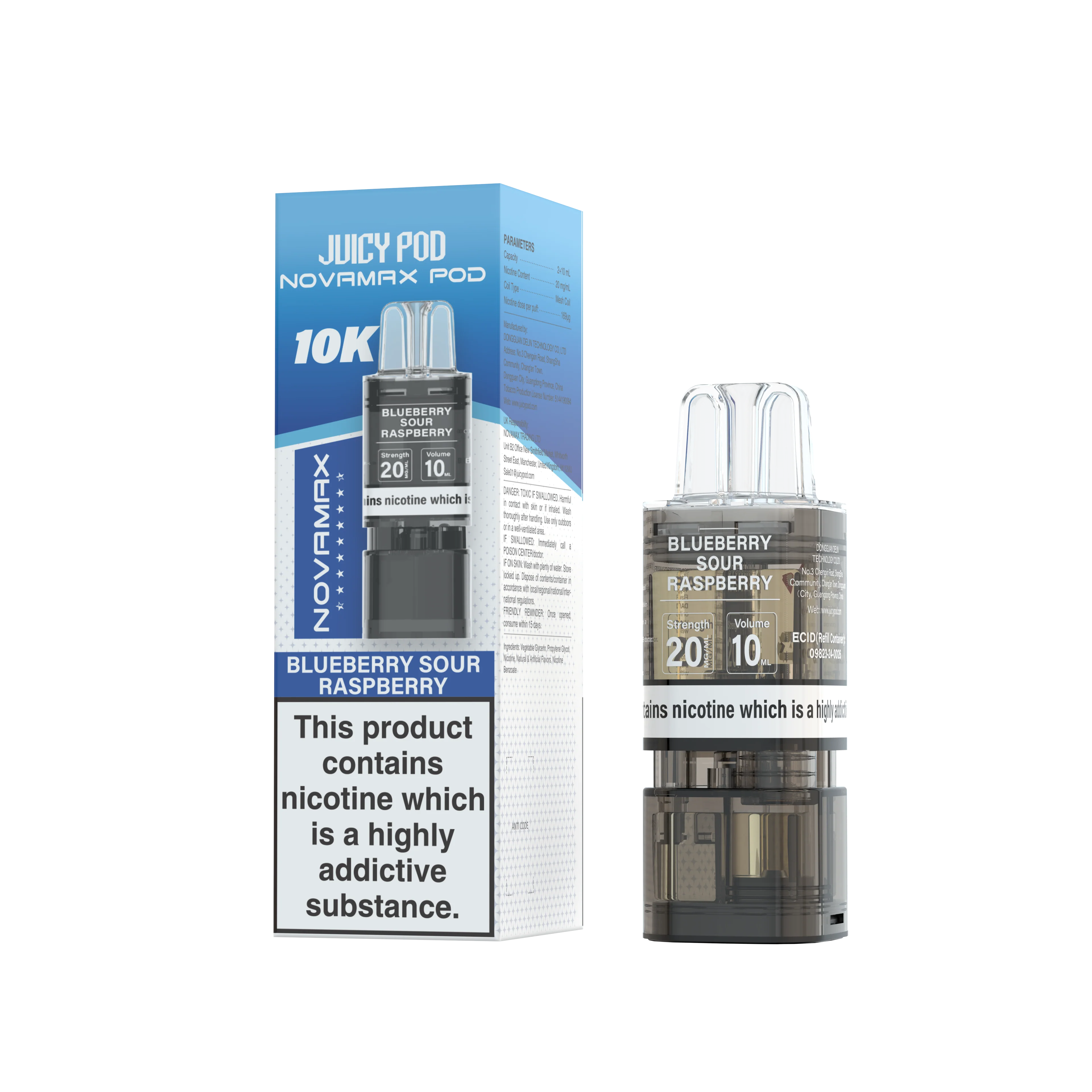 Juicy Pod Novamax 10K Prefilled Pods - Image 4
