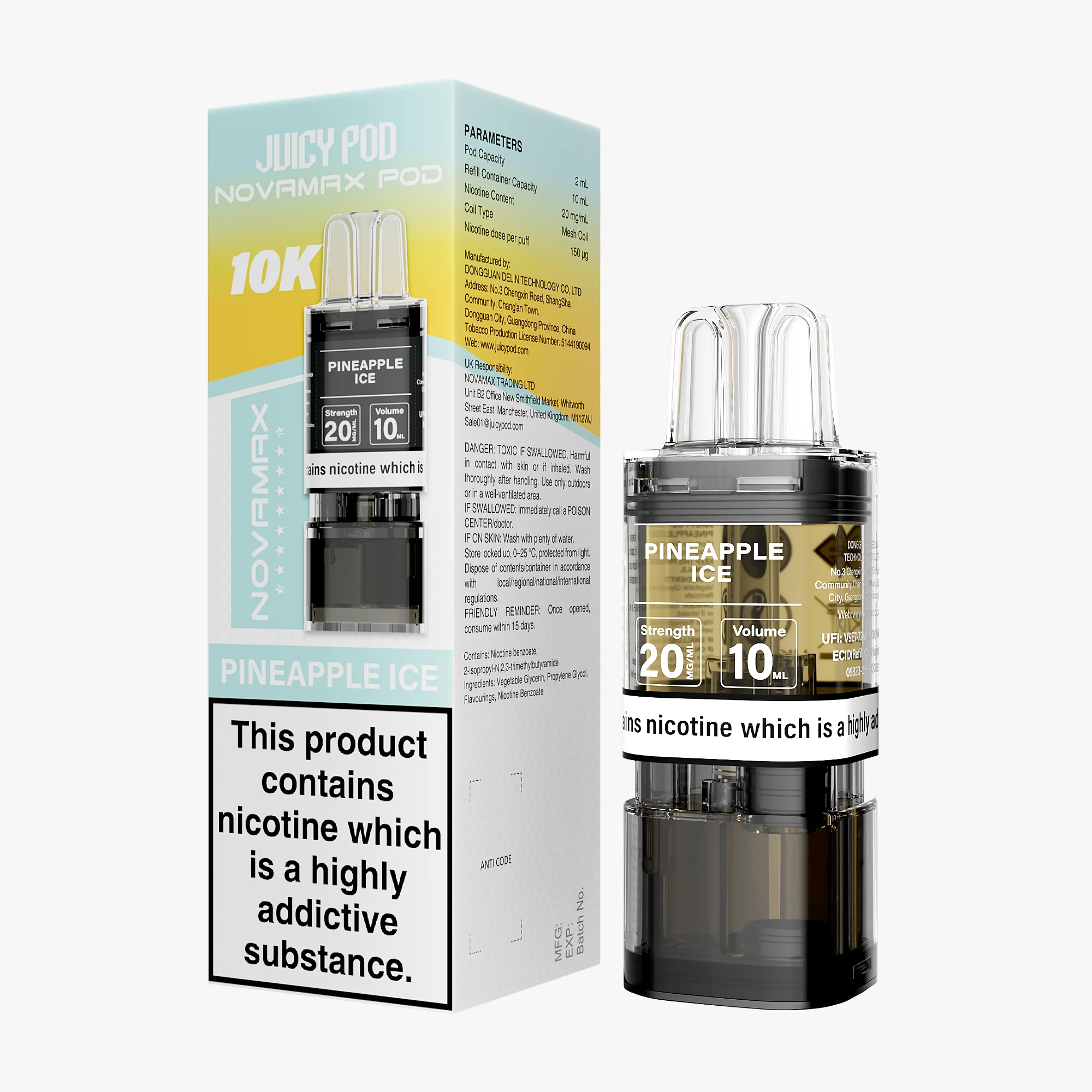 Juicy Pod Novamax 10K Prefilled Pods - Image 8