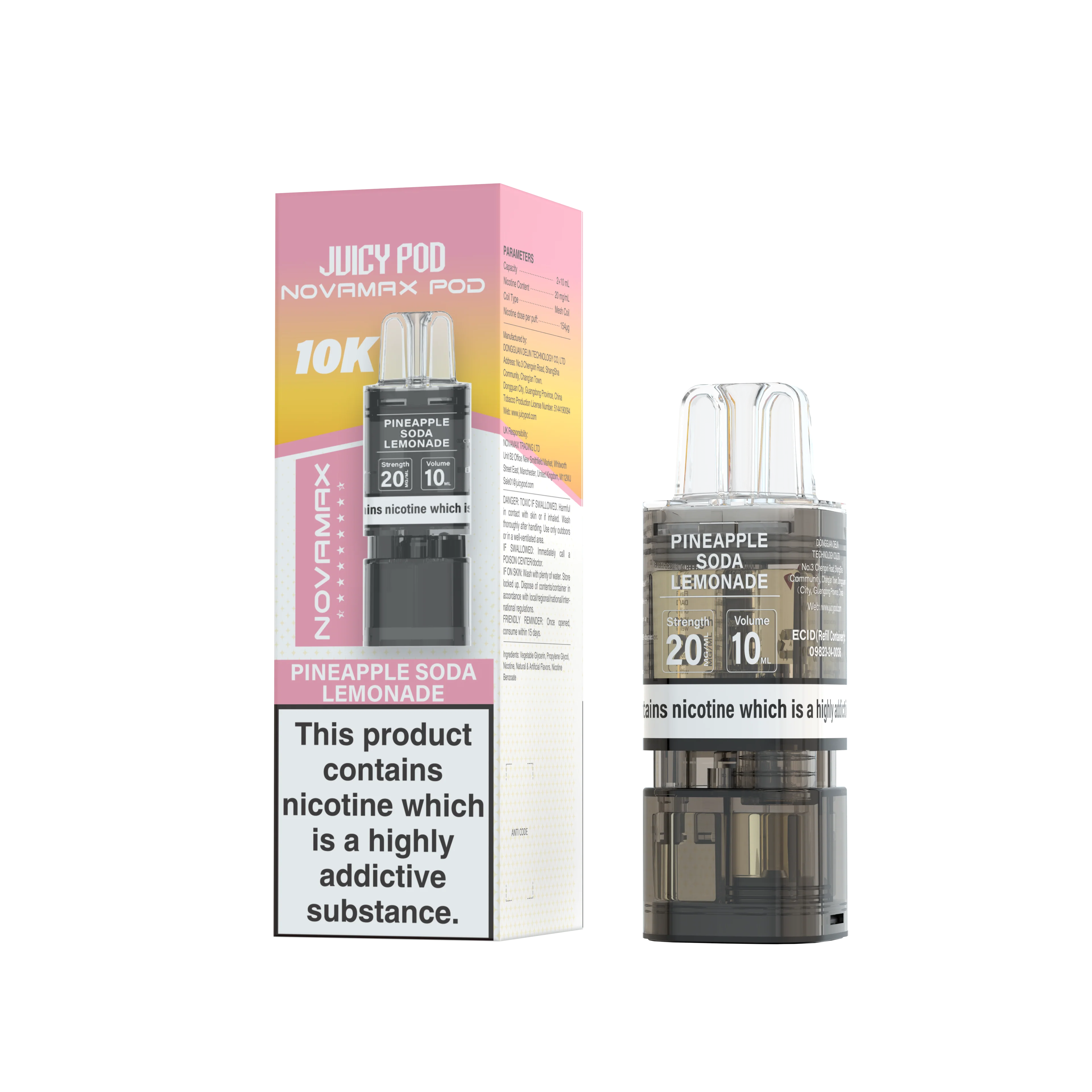 Juicy Pod Novamax 10K Prefilled Pods - Image 9