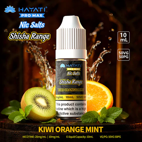 Kiwi Orange Mint - Hayati Pro Max Shisha Nic Salt E-Liquid