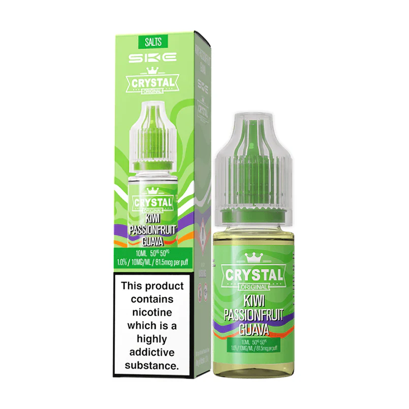 Kiwi Passionfruit Guava Nic Salt by SKE Crystal