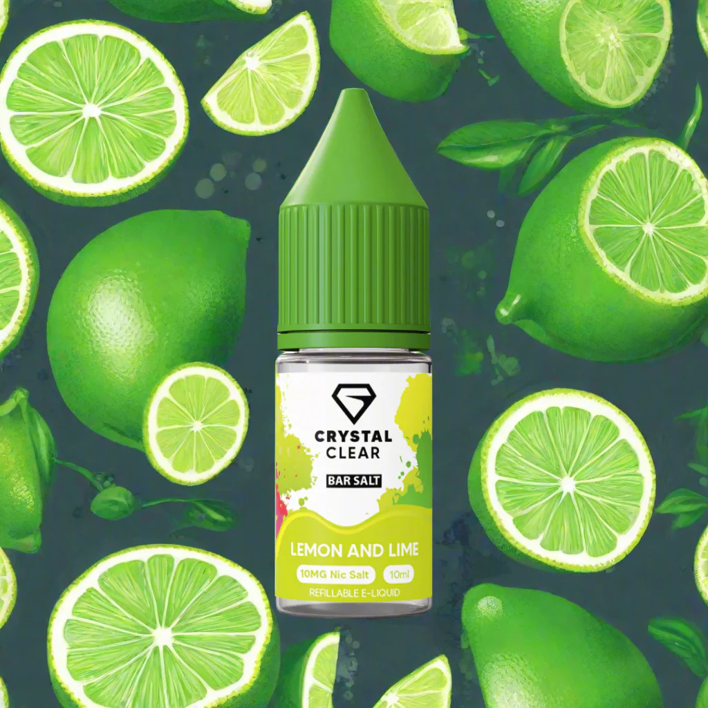Lemon and Lime Crystal Clear Nic Salt E-Liquid