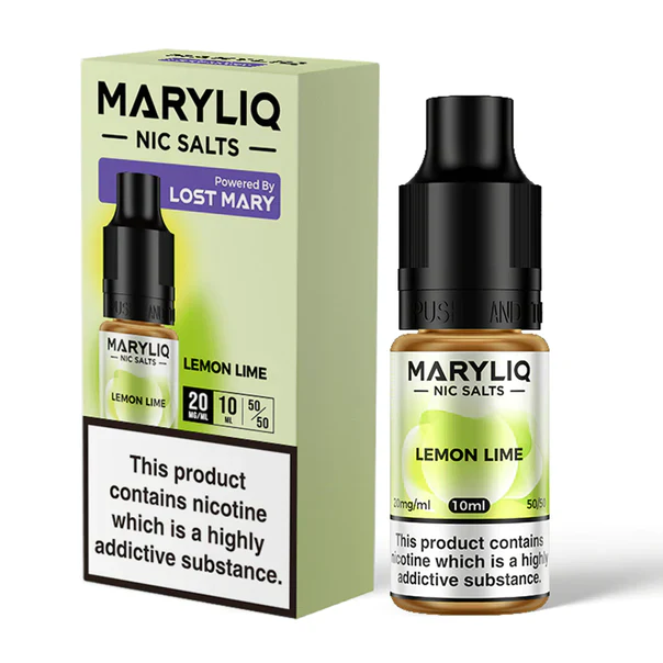 Lemon Lime Maryliq Nic Salt E-liquid by Lost Mary