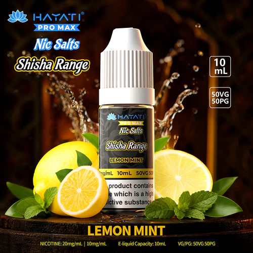 Lemon Mint - Hayati Pro Max Shisha Nic Salt E-Liquid