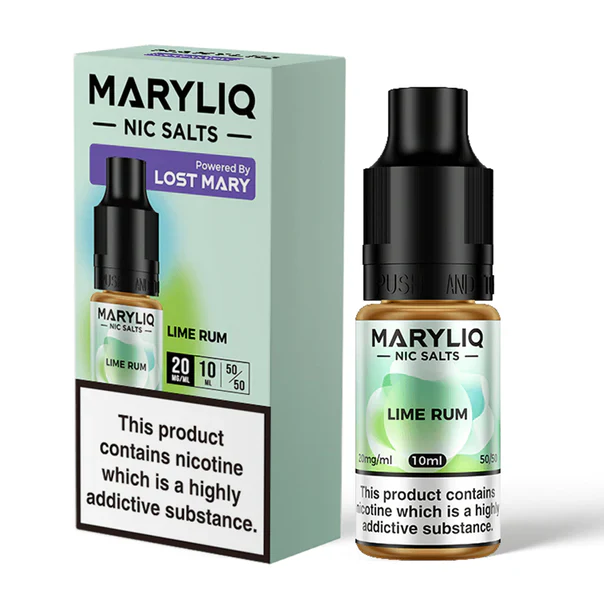 Lime Rum Maryliq Nic Salt E-liquid by Lost Mary