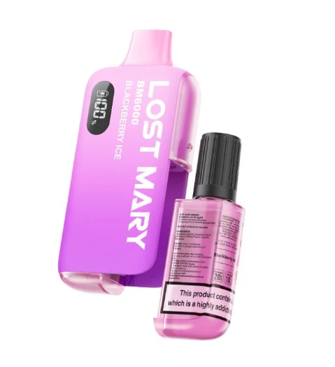 Lost Mary BM6000 Old Style Puff Pre-Filled Pod Vape Kit - Image 10