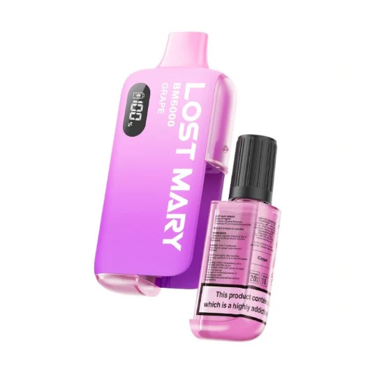 Lost Mary BM6000 Old Style Puff Pre-Filled Pod Vape Kit - Image 16