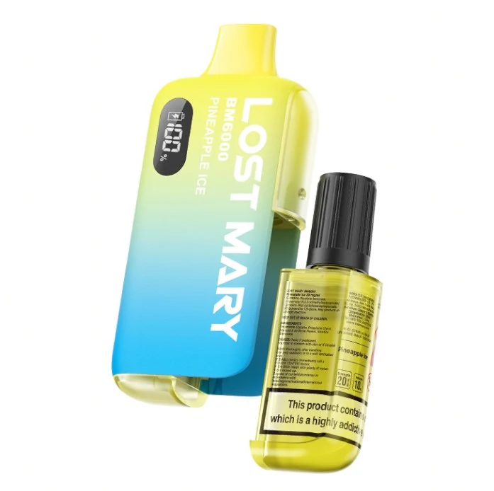Lost Mary BM6000 Old Style Puff Pre-Filled Pod Vape Kit - Image 2