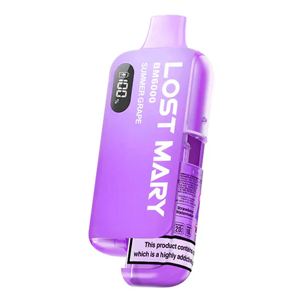 Lost Mary BM6000 Old Style Puff Pre-Filled Pod Vape Kit - Image 21