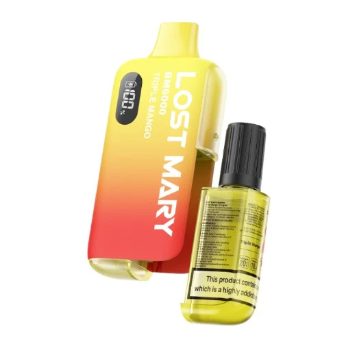 Lost Mary BM6000 Old Style Puff Pre-Filled Pod Vape Kit - Image 4
