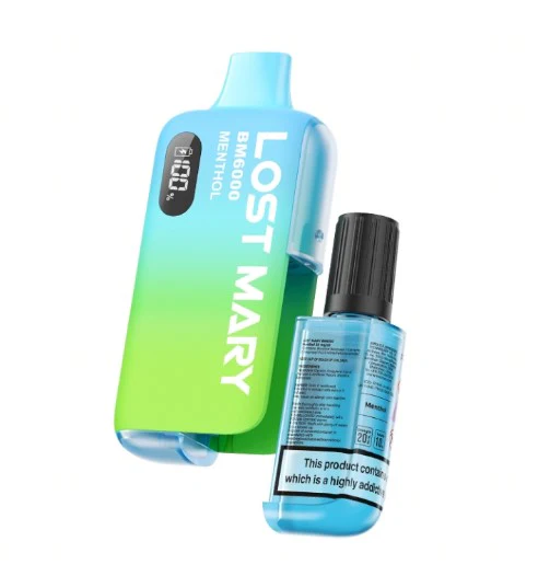 Lost Mary BM6000 Old Style Puff Pre-Filled Pod Vape Kit - Image 5