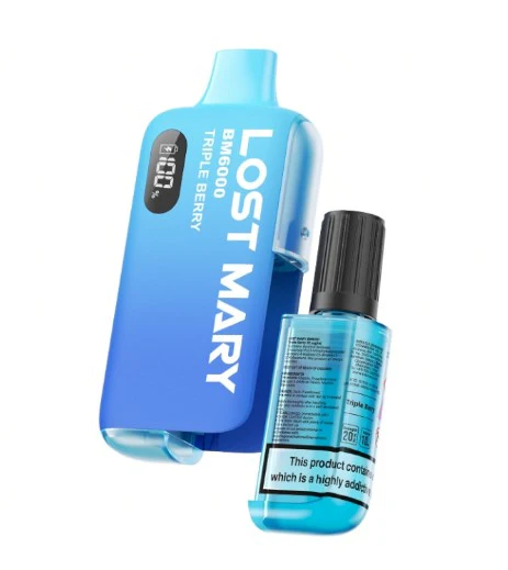 Lost Mary BM6000 Old Style Puff Pre-Filled Pod Vape Kit - Image 6