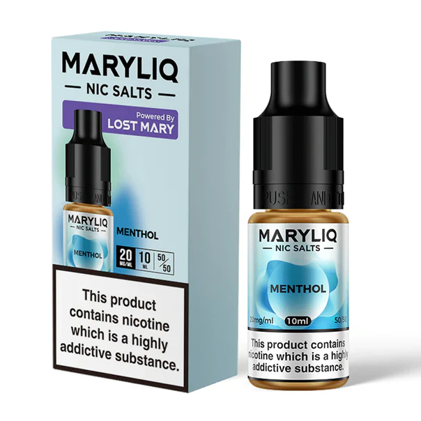 Menthol Maryliq Nic Salt E-liquid by Lost Mary