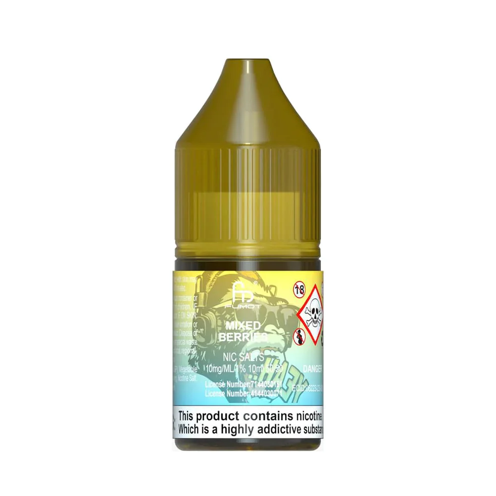 Mixed Berries RandM Tornado Nic Salt Eliquid