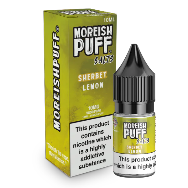 Moreish Puff Nic Salt - Lemon Sherbet