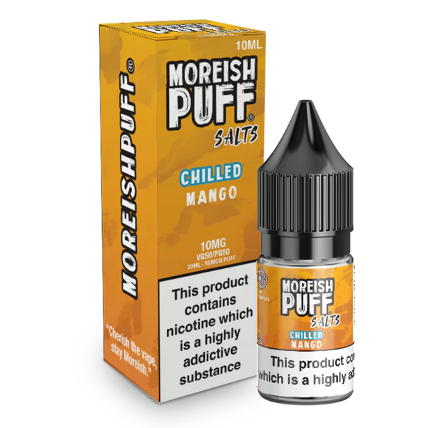 Moreish Puff Nic Salt - Mango Chilled