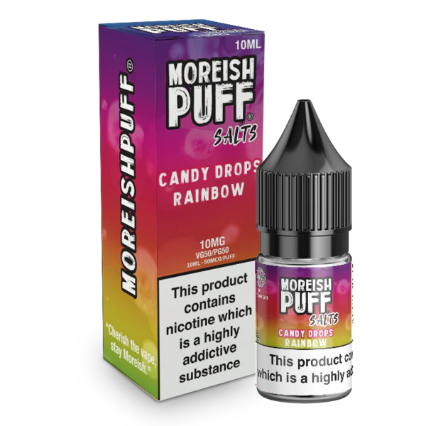 Moreish Puff Nic Salt - Rainbow Candy Drops