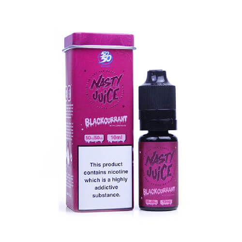 Nasty Juice 50/50 10ml - Wicked Haze Blackcurrant Lemonade