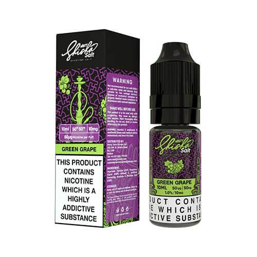 Nasty Shisha Salts Green Grape 10ml