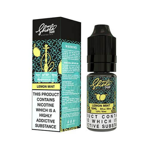 Nasty Shisha Salts Lemon Mint 10ml
