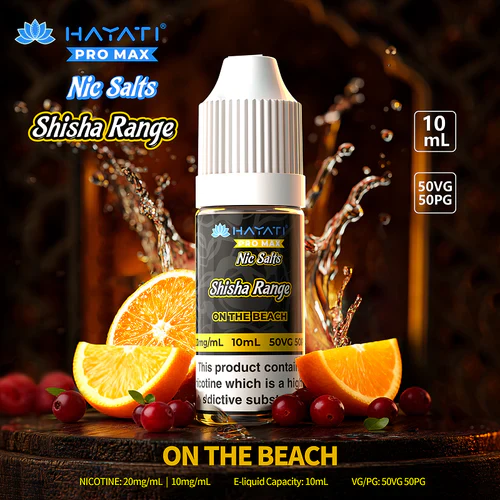 On the Beach - Hayati Pro Max Shisha Nic Salt E-Liquid