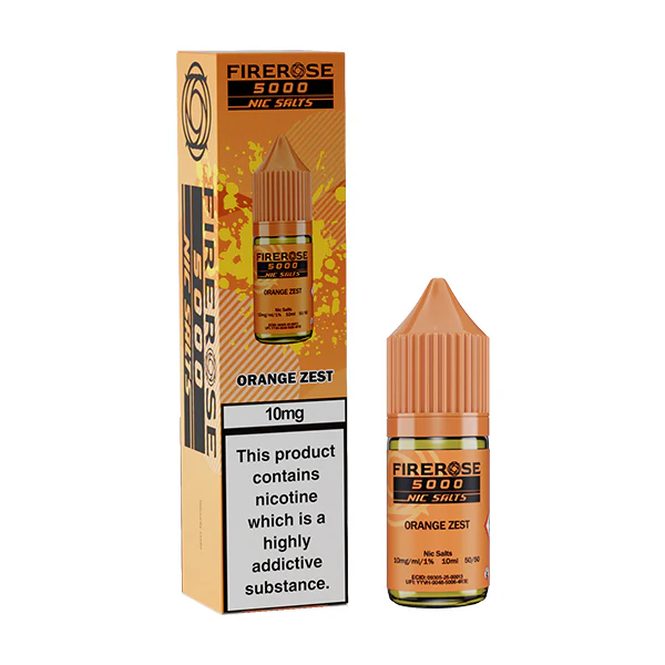 Orange Zest Firerose Nic Salt E-Liquid