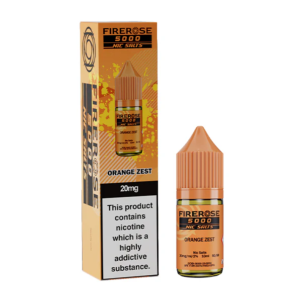 Orange Zest Firerose Nic Salt E-Liquid - Image 2