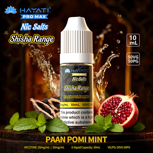 Paan Pomi Mint - Hayati Pro Max Shisha Nic Salt E-Liquid