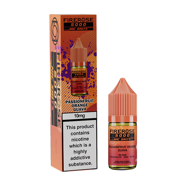 Passionfruit Orange Guava Firerose Nic Salt E-Liquid