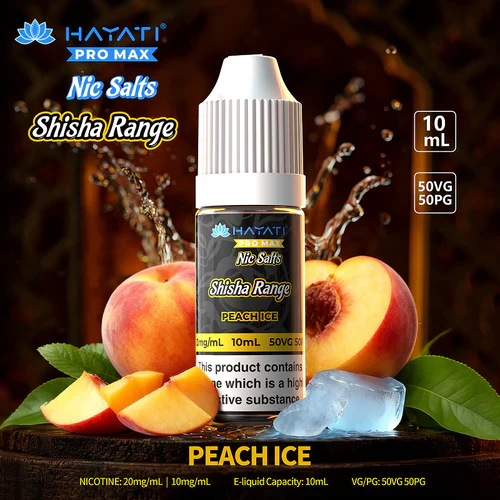 Peach Ice - Hayati Pro Max Shisha Nic Salt E-Liquid