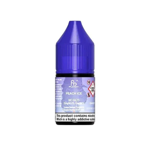 Peach Ice RandM Tornado Nic Salt Eliquid