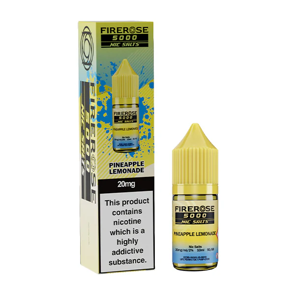 Pineapple Lemonade Firerose Nic Salt E-Liquid - Image 2