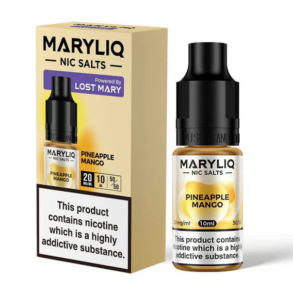 Pineapple Mango Maryliq Nic Salt E-liquid by Lost Mary