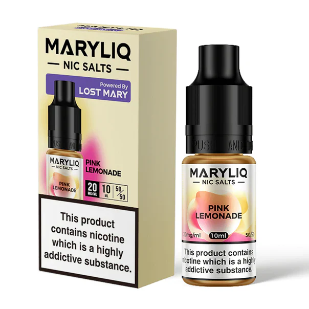 Pink Lemonade Maryliq Nic Salt E-liquid by Lost Mary