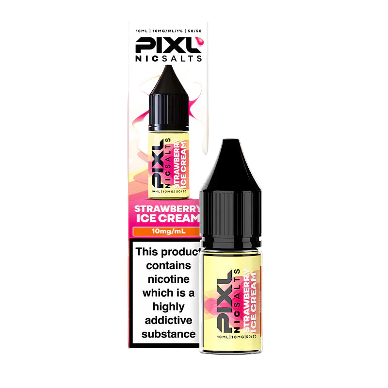 Pixl Nic Salt Strawberry Ice Cream