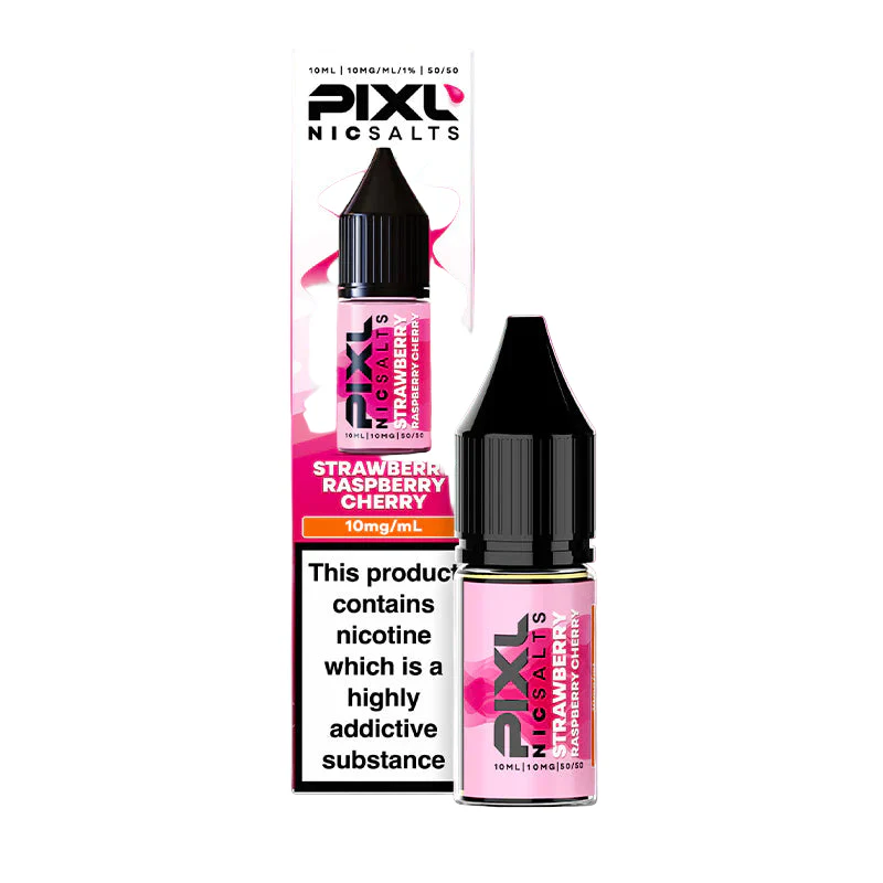 Pixl Nic Salt Strawberry Raspberry Cherry