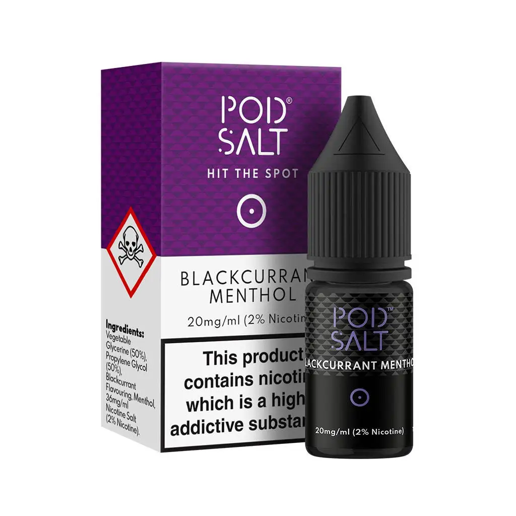 Pod Salt - Blackcurrant Menthol 10ml
