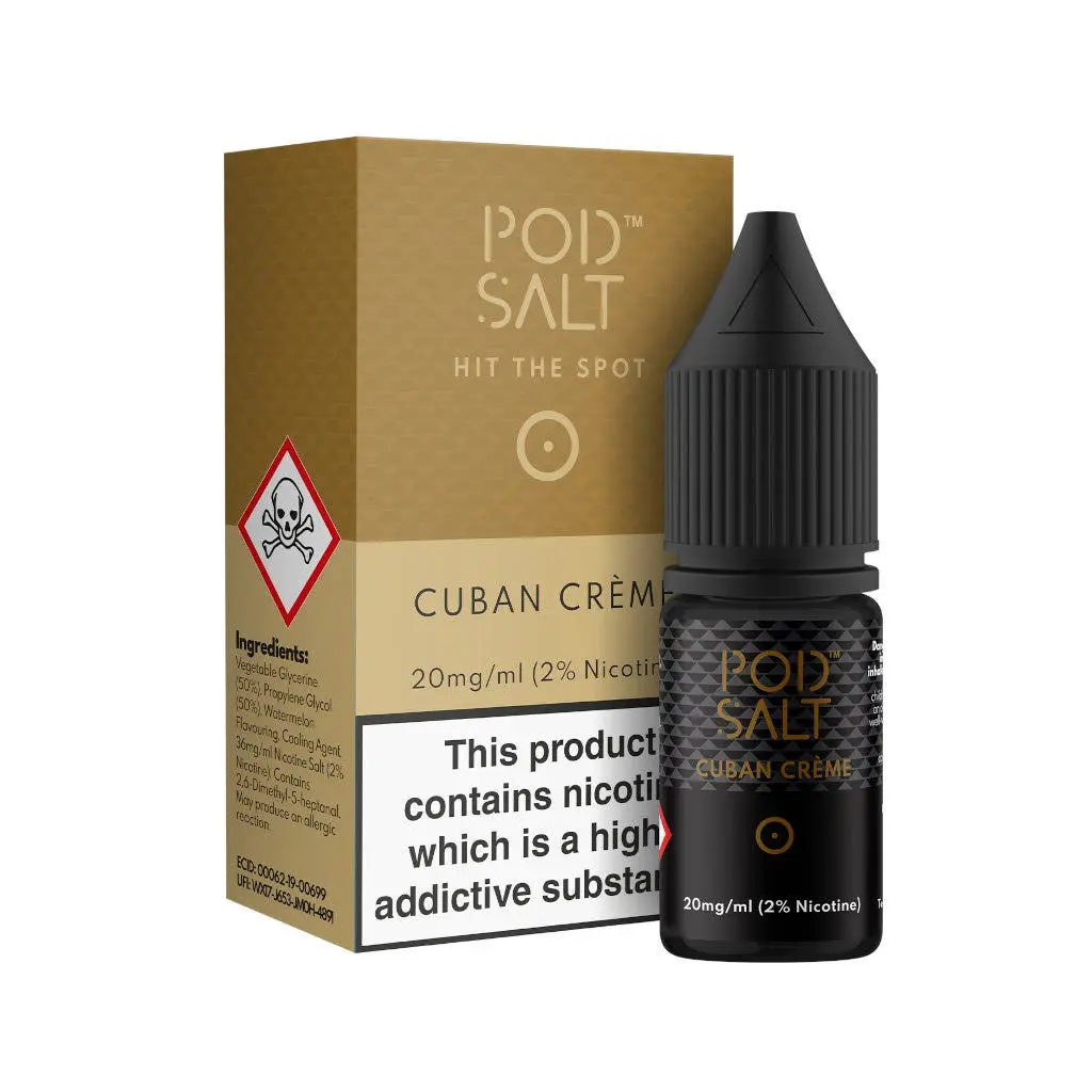 Pod Salt - Cuban Crème 10ml