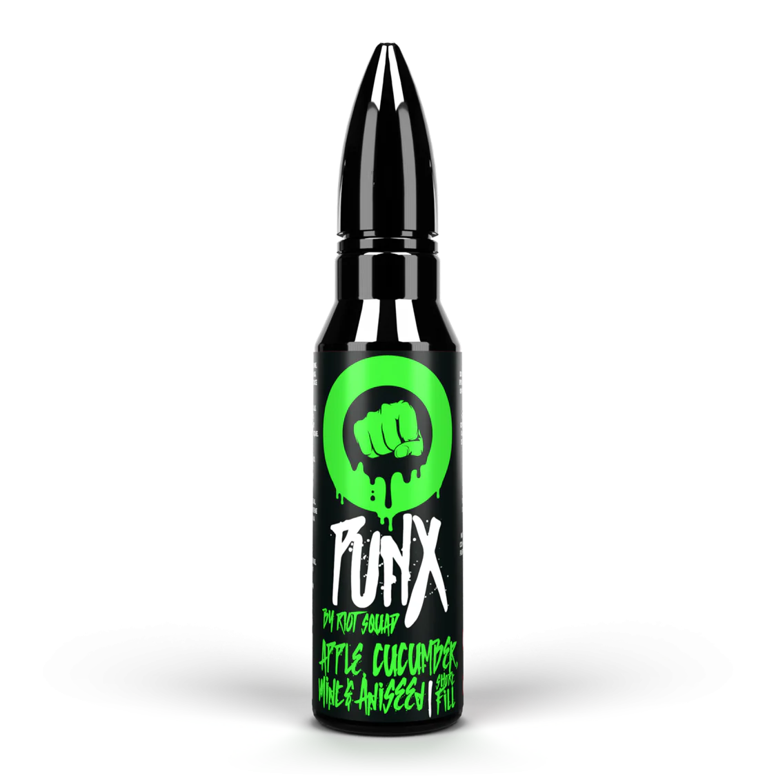 Punx By Riot Squad - Apple, Cucumber, Mint & Aniseed - 50ml Shortfill