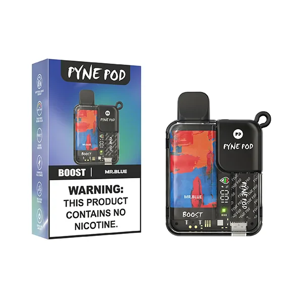 Pyne Pod 8500 Puffs Rechargeable Zero Nicotine Disposable Vape - Image 14