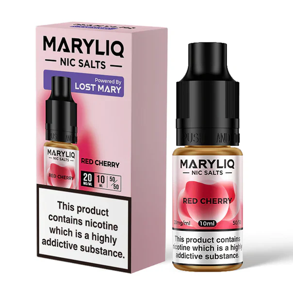 Red Cherry Maryliq Nic Salt E-liquid by Lost Mary