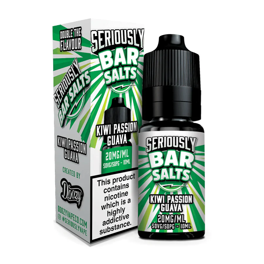 Doozy Seriously Bar Salts Kiwi Passionfruit Guava